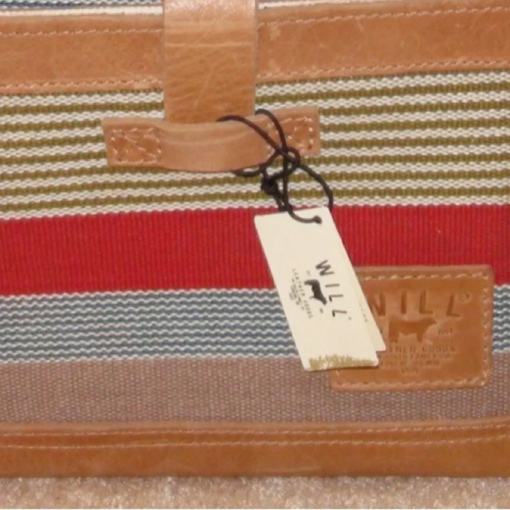 Will Leather Goods Leather Canvas 8” Tablet Sleeve